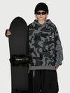 Women's Park Rider 2-in-1 Layered Freestyle Snow Hoodie with Contrast Sleeves