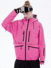 Women's Durable Steeze HypeShred Baggy Utility Cargo Snow Jacket