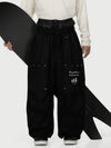 Men's Camden Punk Rivet Street Utility Cargo Snowboard Pants – Baggy Freestyle Fit