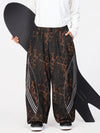Men's Nightline Reflective Curve Park Baggy Snowboarding Pants