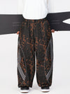 Men's Nightline Reflective Curve Park Baggy Snowboarding Pants