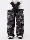 Women's Wild Soul Steeze Shred Master Baggy Street Cargo Camo Snow Pants / Shorts