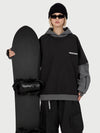 Women's Park Rider 2-in-1 Layered Freestyle Snow Hoodie with Contrast Sleeves