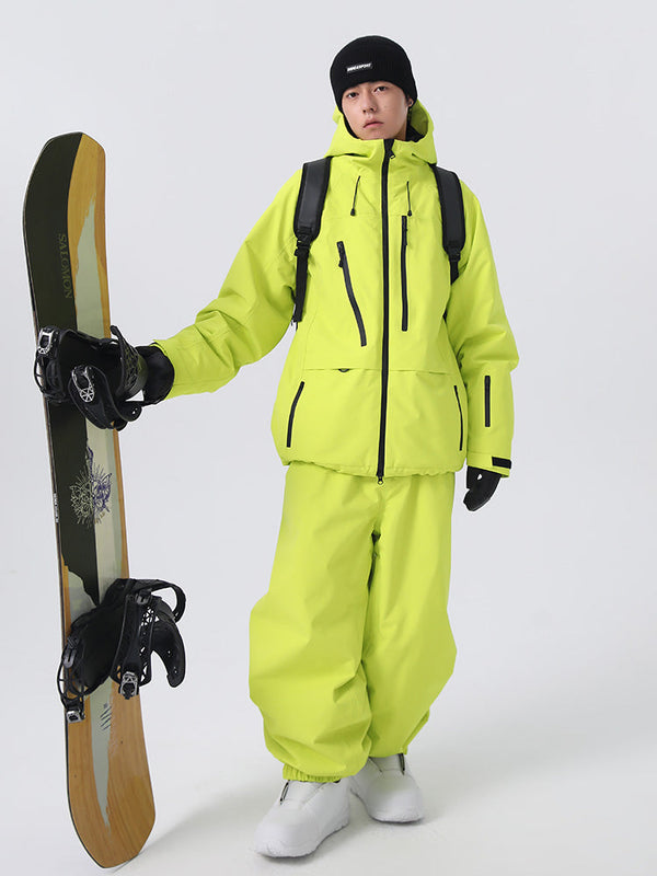 Men's Searipe Unisex Urban Ridge Mountain Freeride Baggy Snow Suit