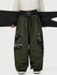 Men's Wild Motion Super Baggy Snow Pants – Multi Pocket Reflective Colorblock Design