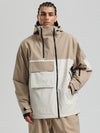 Men's Gsou Snow Terrain Flow FlexZip Hybrid Cargo Snowboard Jacket