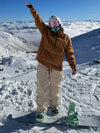 Women's All Season Mountain Vibe Streetstorm Pullover Camo Snowboard Jacket