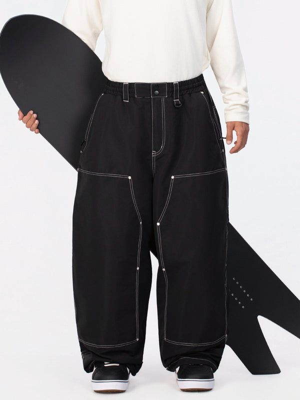 Men's UrbanCraft Utility Freeride Baggy Snow Pants with Reinforced Panels