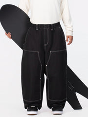 Men's UrbanCraft Utility Freeride Baggy Snow Pants with Reinforced Panels