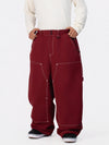 Men's UrbanCraft Utility Freeride Baggy Snow Pants with Reinforced Panels