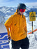Men's Alpine Freerider Baggy Anorak with Dual Cargo Chest Pockets