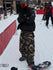 Men's Double Knee Mountain Freestyle Baggy Snow Pants