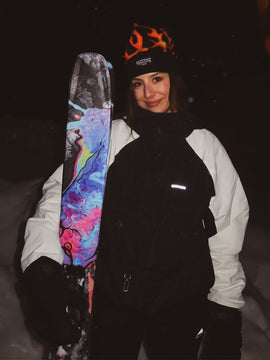 Women's Mountain Freestyle Cargo Pocket Bomber Snowboard Jacket