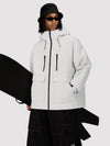 Men's UrbanCraft Workwear Utility Freestyle Snowboard Jacket – Reflective Hood & Street Style