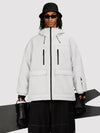 Men's UrbanCraft Workwear Utility Freestyle Snowboard Jacket – Reflective Hood & Street Style