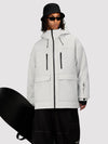 Men's UrbanCraft Workwear Utility Freestyle Snowboard Jacket – Reflective Hood & Street Style