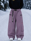 Women's Utility Techline Durable Stretch Cargo Baggy Freestyle Fit Snowboard Pants