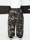 Men's Nightline Reflective Curve Park Baggy Snowboarding Pants