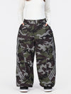 Women's Nightline Reflective Curve Park Rider Baggy Snowing Pants