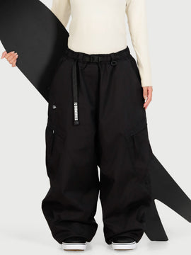 Women's TerrainFlex Freestyle Oversized Cargo Snowboard Pants – Crew Edition