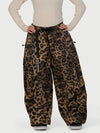 Women's Wild Motion Reflective Cargo Pockets Extra Baggy Snowboard  Pants