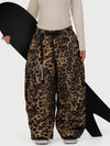 Women's Wild Motion Reflective Cargo Pockets Extra Baggy Snowboard  Pants