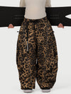 Women's Wild Motion Reflective Cargo Pockets Extra Baggy Snowboard  Pants