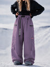 Women's Utility Techline Durable Stretch Cargo Baggy Freestyle Fit Snowboard Pants