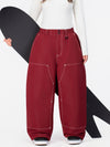 Women's UrbanCraft Freeride Utility Baggy Ski Pants with Reinforced Panels