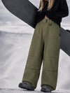Women's Utility UrbanCraft Cargo Double Knee Snowboard Pants with Rivet-Reinforced Panels