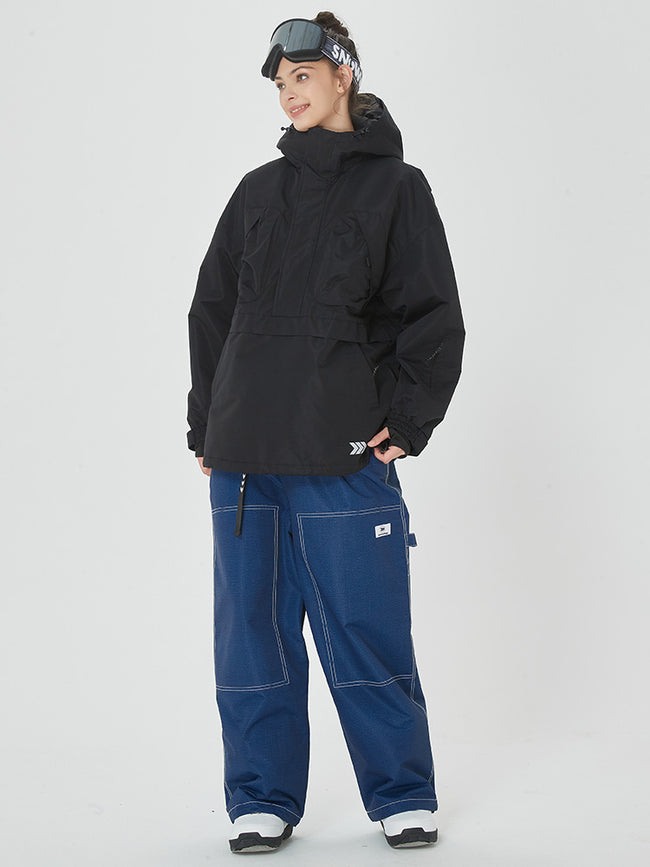 Women's Mountain Freerider Baggy Anorak Snowboard Jacket & Pants