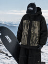 Men's UrbanCraft Workwear Utility Freestyle Snowboard Jacket – Reflective Hood & Street Style