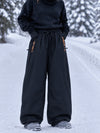 Women's Hyper Flux Side Zip Graffiti Panel Extra Baggy Freestyle Snow Pants
