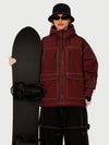 Women's UrbanCraft Street Utility Freestyle Snowboard Jacket – Reflective Hood & Workwear Style