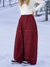 Women's UrbanCraft Freeride Utility Baggy Ski Pants with Reinforced Panels