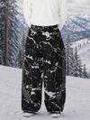 Men's Nightline Reflective Curve Park Baggy Snowboarding Pants