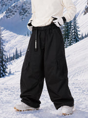 Men's TerrainFlex Freestyle Oversized Cargo Snowboard Pants – Crew Edition