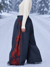 Women's Hyper Flux Side Zip Graffiti Panel Extra Baggy Freestyle Snow Pants