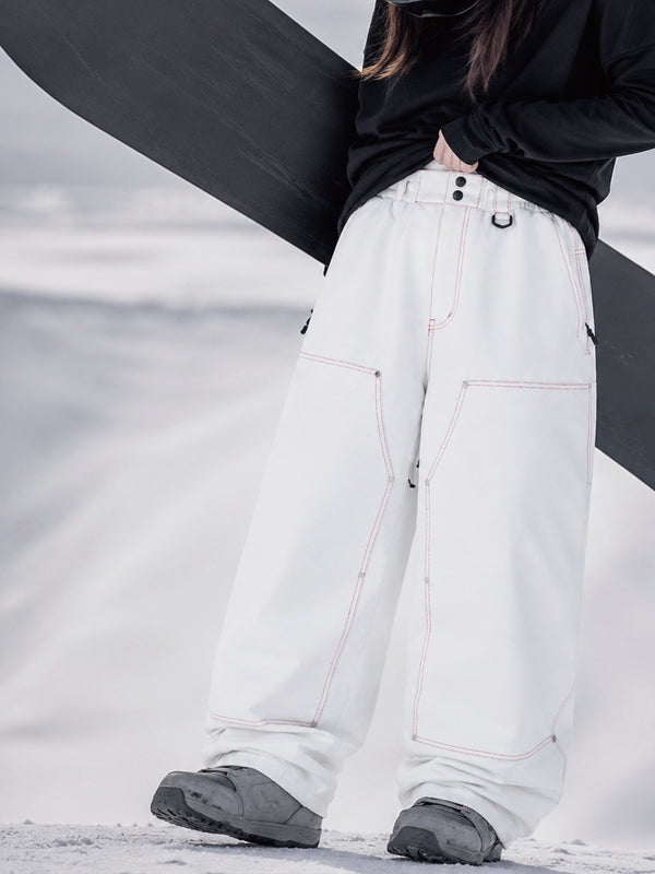 Women's UrbanCraft Freeride Utility Baggy Ski Pants with Reinforced Panels
