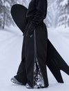 Women's Hyper Flux Side Zip Graffiti Panel Extra Baggy Freestyle Snow Pants