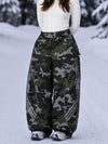 Women's Nightline Reflective Curve Park Rider Baggy Snowing Pants