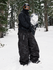 Men's Urban Vibe Workwear-Inspired Rivet-Trim Wide Fit OG Baggy Snowboard Pants