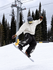 Men's Hyper Flux Jogger Baggy Snow Pants with Color Graffiti Panel & Reflective Line