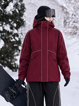 Women's UrbanCraft Workwear Snow Jacket – Reflective Utility Street Fit