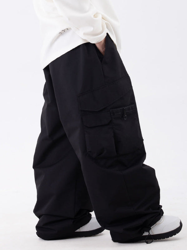 Women's Wild Soul Steeze ParkRider Multi-Pocket Utility Baggy Snow Pants