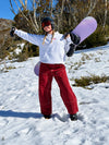 Women's UrbanCraft Utility Baggy Snowboard Pants with Reinforced Panels for Freeride