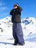Men's Utility Wild Soul Crew Heavy Stitch Cargo Baggy Fit Snowboard Pants