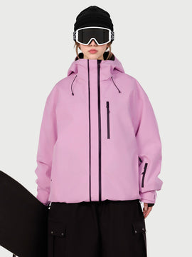 Women's Techline Dual Zip Fit Adjustment Durable Ski & Snowboard Jacket