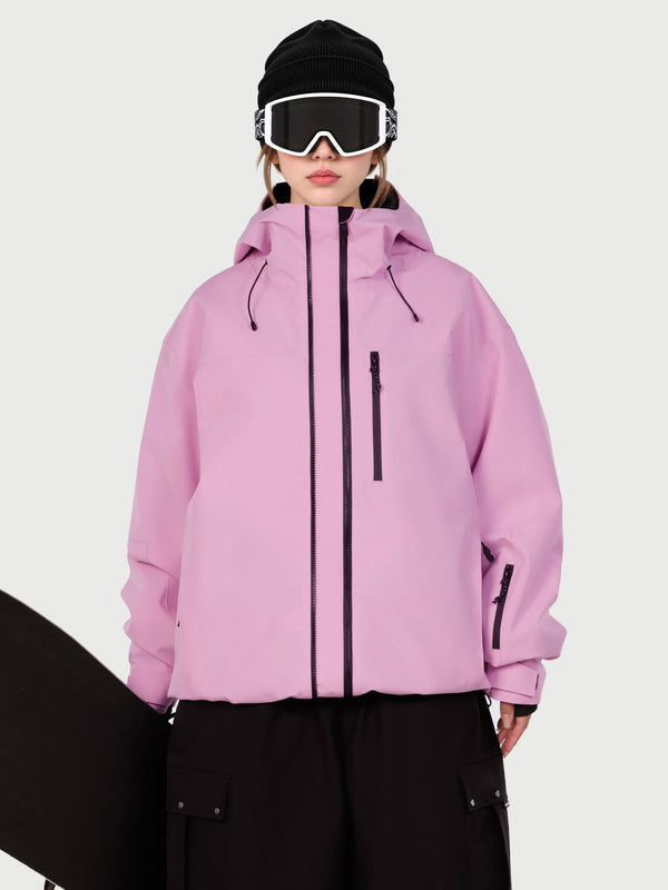 Women's Techline Durable Ski & Snowboard Jacket with Dual-Zip Fit Adjustment