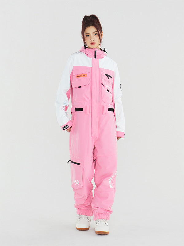 Women's Nandn Field Cargo Snowsuit One Piece